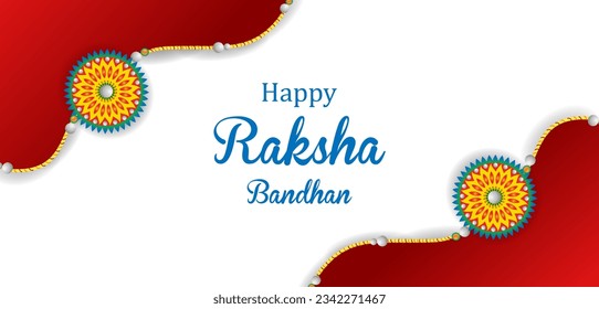 easy to edit vector illustration of Rakhi background for Indian festival Raksha bandhan celebration