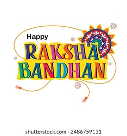 easy to edit vector illustration of Rakhi background for Indian festival Raksha bandhan celebration