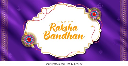 easy to edit vector illustration of Rakhi background for Indian festival Raksha bandhan celebration