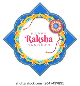 easy to edit vector illustration of Rakhi background for Indian festival Raksha bandhan celebration