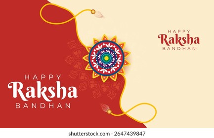 easy to edit vector illustration of Rakhi background for Indian festival Raksha bandhan celebration