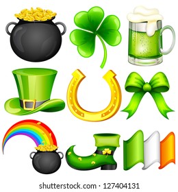easy to edit vector illustration of Saint Patrick's Day object