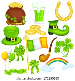 easy to edit vector illustration of Saint Patrick's Day symbol