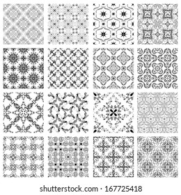 easy to edit vector illustration of seamless pattern