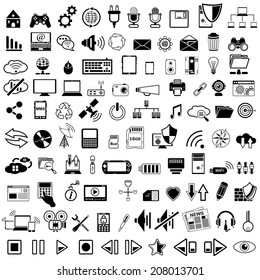 easy to edit vector illustration of technology icon