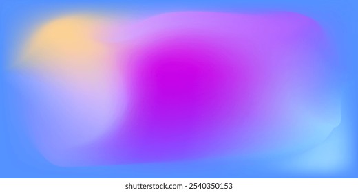 Easy editable soft colored vector banner template. Modern background. Colorful illustration in halftone style with gradient.