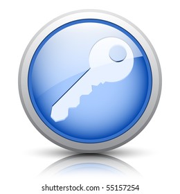 Easy editable vector button for web design