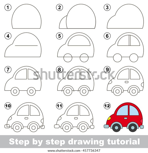 Easy Educational Kid Game Simple Level Stock Vector Royalty Free