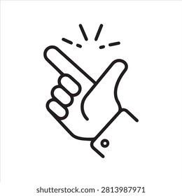 easy icon  finger