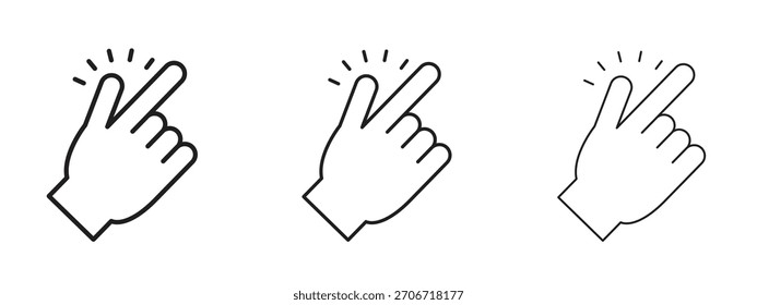 Icono fácil con estilo de contorno, diseños de Ilustración vectorial