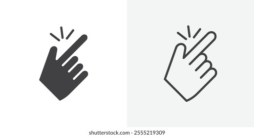Easy icon. outlined vector style.