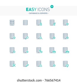 Easy icons 23e Database