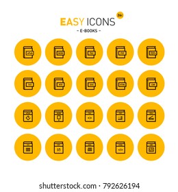 Easy icons 26c E-books