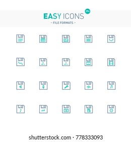 Easy icons 39e File formats
