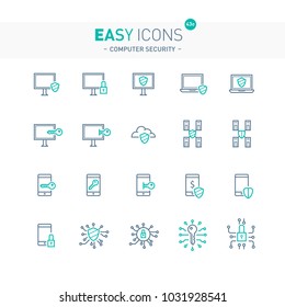 Easy icons 43e Computer security
