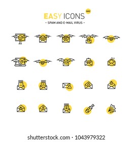 Easy icons 46d Computer crime