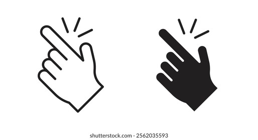 Easy icons in flat and line style set.