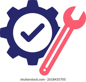 Easy Installation Icon Fill Vector Illustration