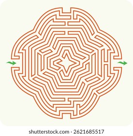Jogo de labirinto fácil. Jogo de labirinto divertido (labirinto) para pré-escolares. Atividade de labirinto para crianças.