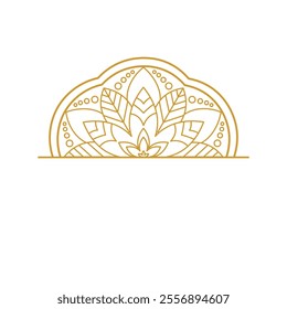 Easy Mandala Black and White Circle Outline - Mandala Coloring Pages for Adults and Kids - Simple Mandalas Artwork Vector