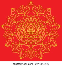 Easy Mandala coloring book simple and basic for beginners, seniors and children. Set of Mehndi flower pattern for Henna drawing and tattoo. Decoration in ethnic oriental, Indian style.