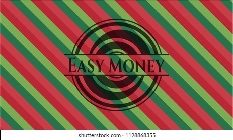 Easy Money christmas emblem.