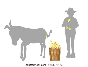 Easy Money Making. Golden Donkey