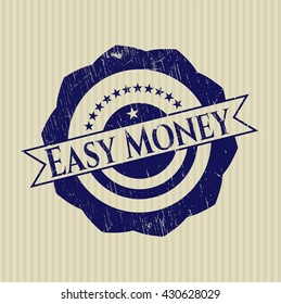 Easy Money rubber grunge texture seal