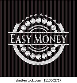  Easy Money silvEasy Money silver shiny emblemer badge or emblem