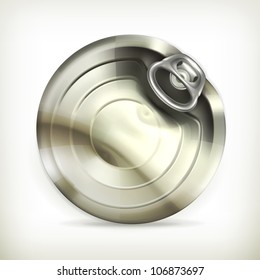 Easy open can, vector