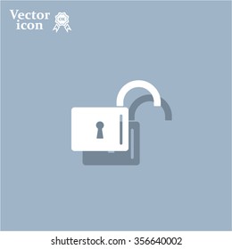 Easy open lock icon.