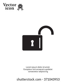 Easy open lock icon.