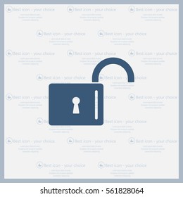 Easy open lock icon.