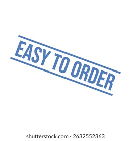 Easy to Order Letter Rubber Stamp Template Design