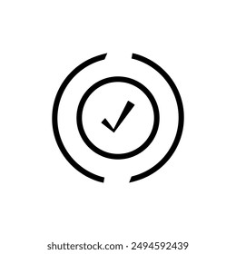  easy pay or update. check, quality control, design web element 