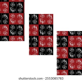  easy seamless pattern design illustration.