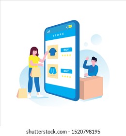 
easy shopping With social media and Market Digital