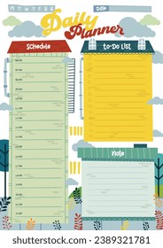 Easy and simple daily planner and task tracker. Learn how to help and maintain your day and priorities in easy way.Printable daily or tasks tracker and planner.