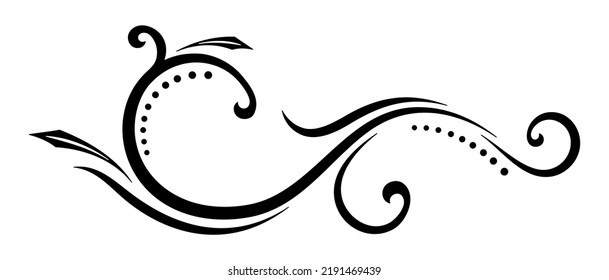 easy and simple flower vector, abstract elements, isolated illustration abstract pattern on white background, tattoo tribal vector design, simple logo on white background