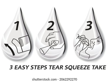 Easy Steps Tear Squeeze Take Sachets How To Use Sachet Powder Medicine