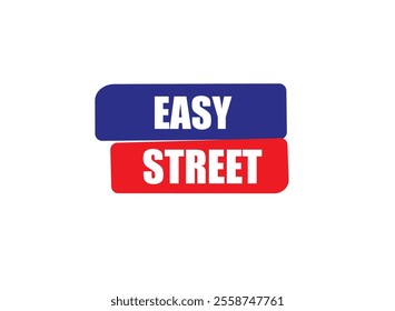 easy street , clock, button, vector, banner template, website, design,
