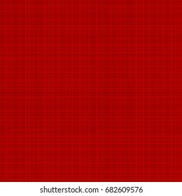 Easy tilable (you see 4 tiles) red canvas or fabric repeat pattern, or seamless background. Flat colors used, horizontal and vertical threads are accurately matched on the ends.
