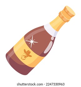 Easy to use 2d icon of horseshoe