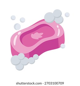 Icono 3d fácil de usar de la barra de jabón de limpieza