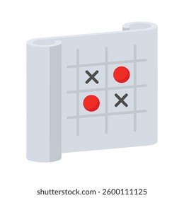 Easy to use 3d style icon of business plan chart