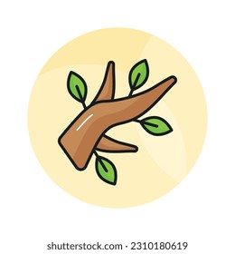 Easy to use and download vector of tree branch in trendy style, premium icon
