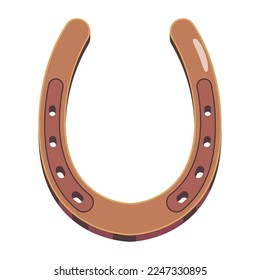 Easy to use flat icon of hoof protection