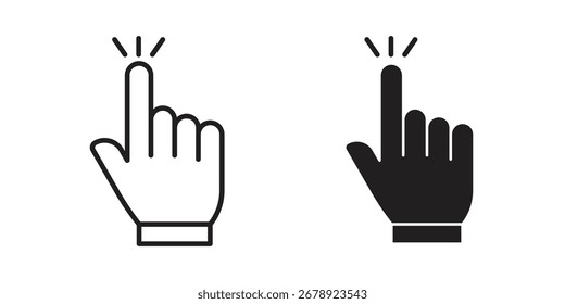 Icono fácil de usar sobre fondo blanco. icono establecido en contorno negro y relleno