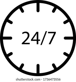 easy to use illustration vector icon of customer support 