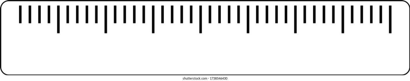 easy to use illustration vector icon of  measurement scale